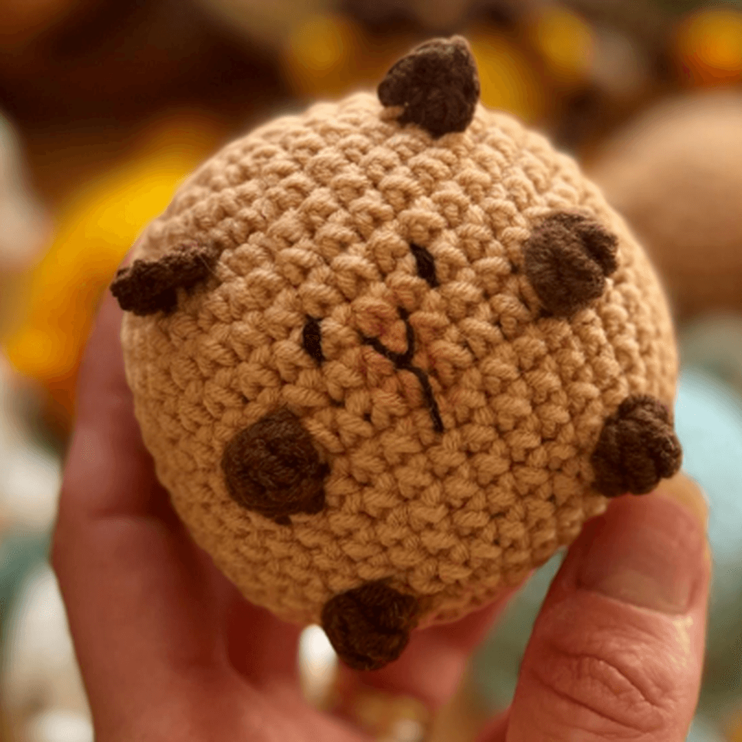Chubby amigurumi animal