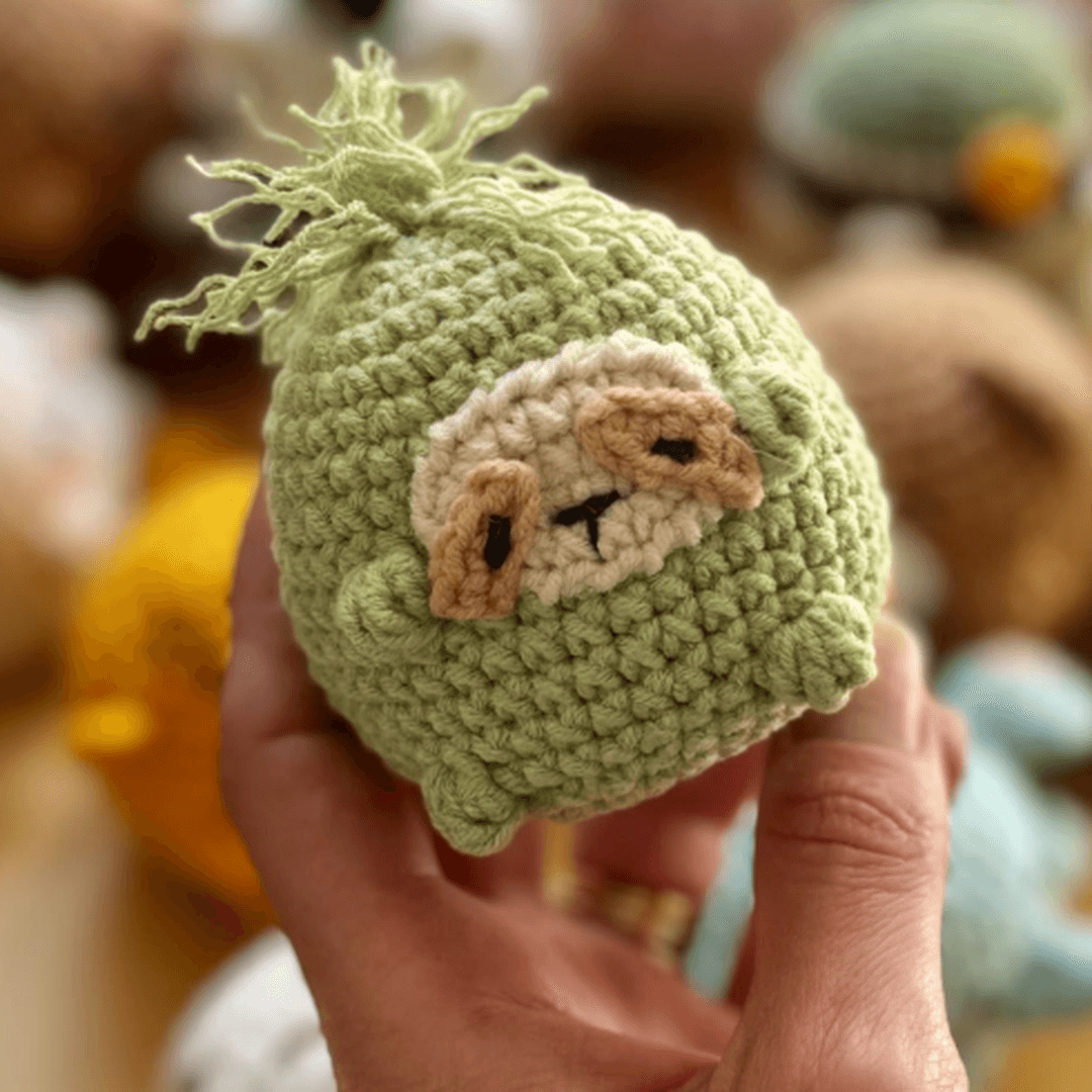 Chubby amigurumi animal