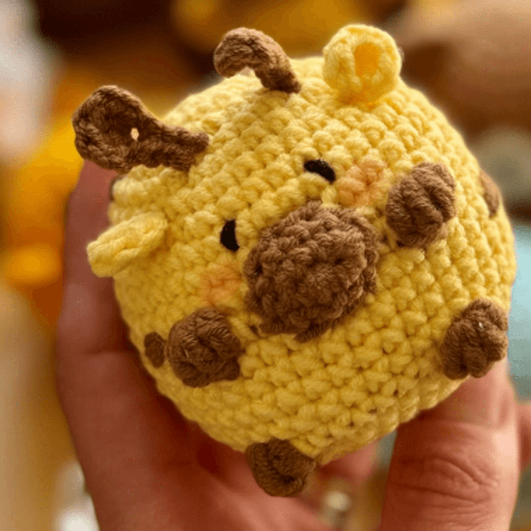 Chubby amigurumi animal