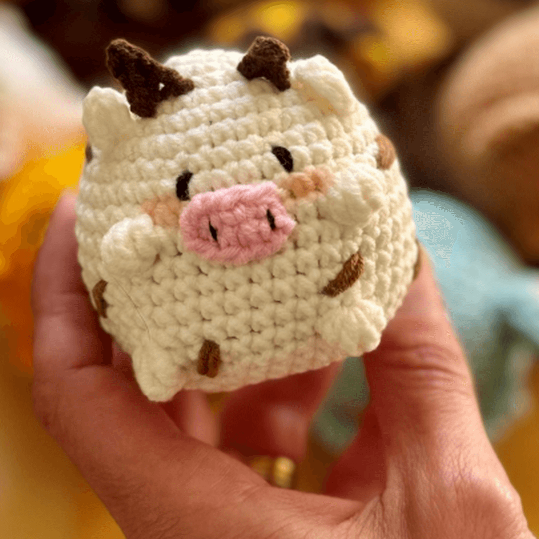 Chubby amigurumi animal
