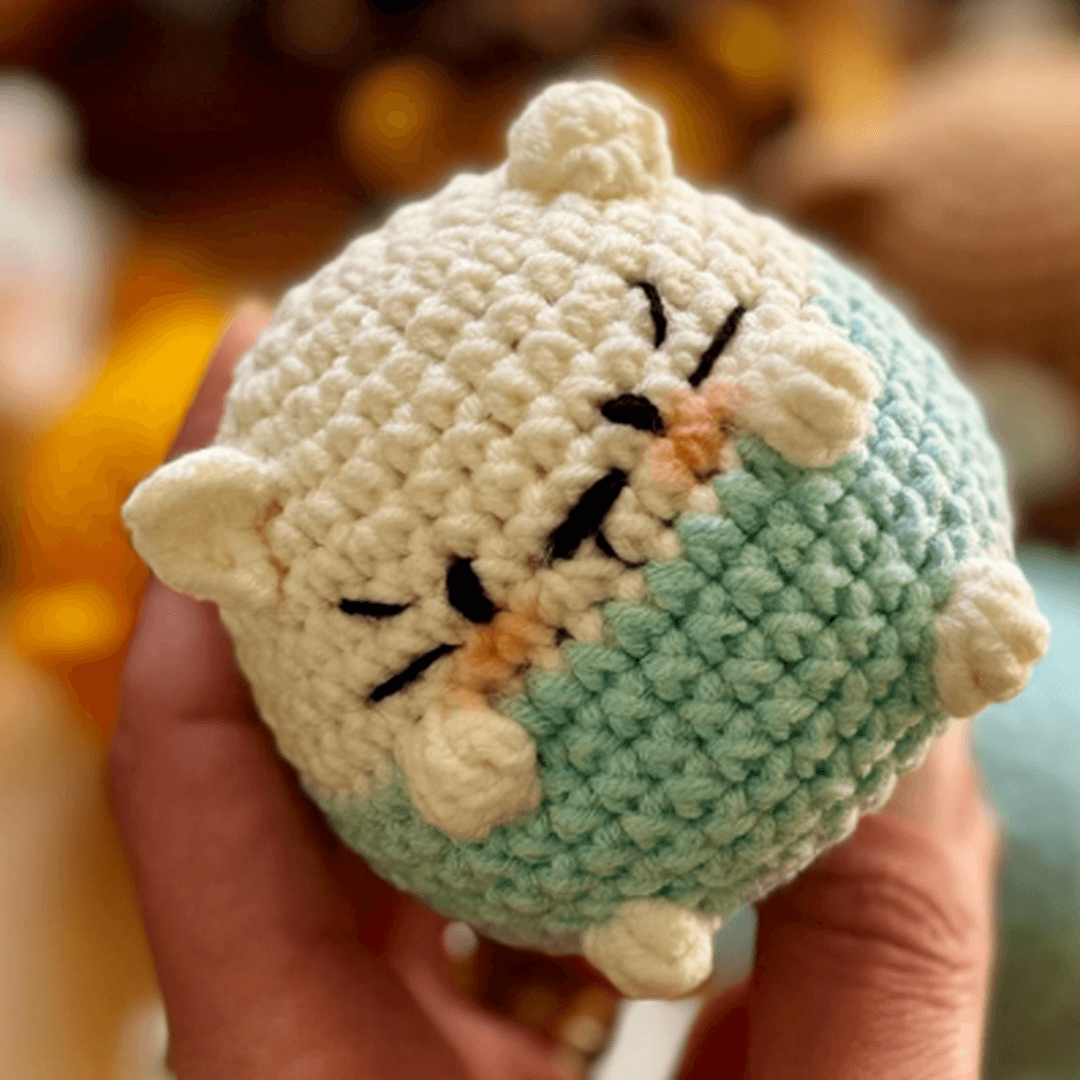 Chubby amigurumi animal