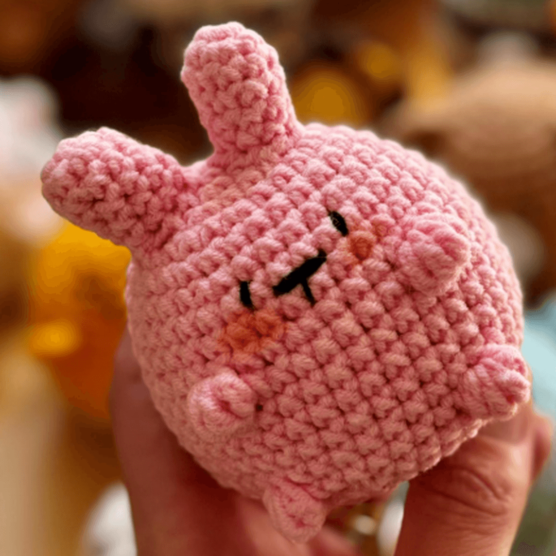 Chubby amigurumi animal